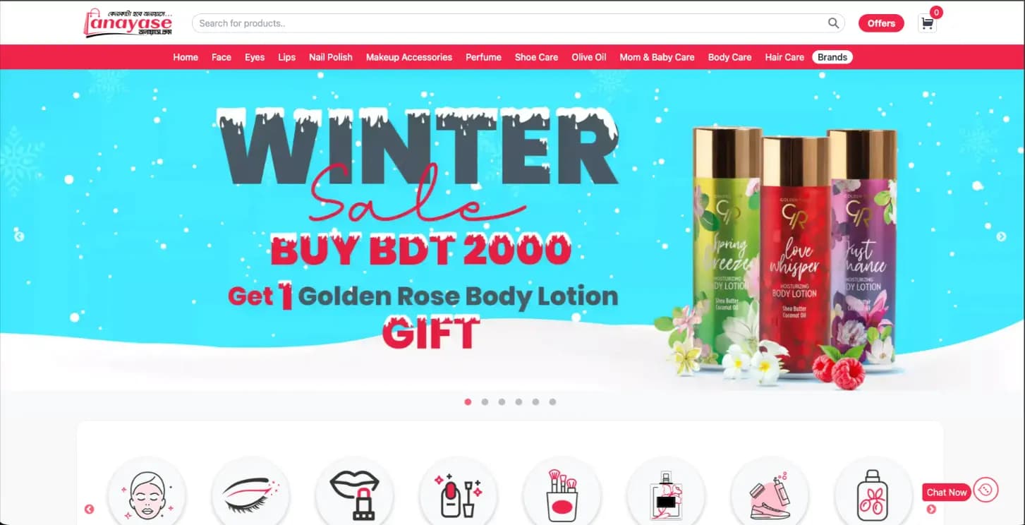 Anayase.com – Full-Featured E-Commerce Platform